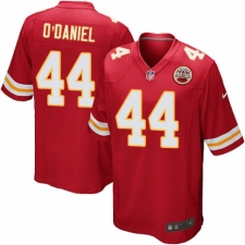 Men's Nike Kansas City Chiefs #44 Dorian O'Daniel Game Red Team Color NFL Jersey