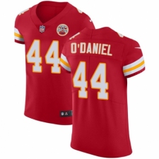 Men's Nike Kansas City Chiefs #44 Dorian O'Daniel Red Team Color Vapor Untouchable Elite Player NFL Jersey