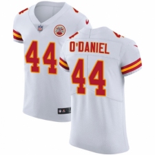 Men's Nike Kansas City Chiefs #44 Dorian O'Daniel White Vapor Untouchable Elite Player NFL Jersey