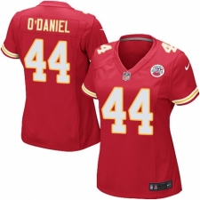Women's Nike Kansas City Chiefs #44 Dorian O'Daniel Game Red Team Color NFL Jersey