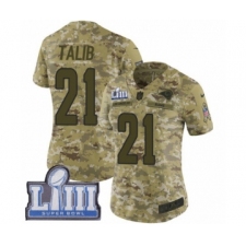 Women's Nike Los Angeles Rams #21 Aqib Talib Limited Camo 2018 Salute to Service Super Bowl LIII Bound NFL Jersey