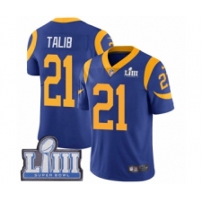 Youth Nike Los Angeles Rams #21 Aqib Talib Royal Blue Alternate Vapor Untouchable Limited Player Super Bowl LIII Bound NFL Jersey