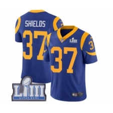 Men's Nike Los Angeles Rams #37 Sam Shields Royal Blue Alternate Vapor Untouchable Limited Player Super Bowl LIII Bound NFL Jersey