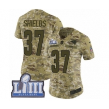 Women's Nike Los Angeles Rams #37 Sam Shields Limited Camo 2018 Salute to Service Super Bowl LIII Bound NFL Jersey