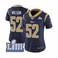 Women's Nike Los Angeles Rams #52 Ramik Wilson Navy Blue Team Color Vapor Untouchable Limited Player Super Bowl LIII Bound NFL Jersey