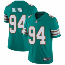 Men's Nike Miami Dolphins #94 Robert Quinn Aqua Green Alternate Vapor Untouchable Limited Player NFL Jersey