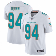 Youth Nike Miami Dolphins #94 Robert Quinn White Vapor Untouchable Limited Player NFL Jersey