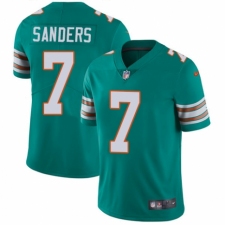 Men's Nike Miami Dolphins #7 Jason Sanders Aqua Green Alternate Vapor Untouchable Limited Player NFL Jersey