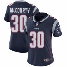 Women's Nike New England Patriots #30 Jason McCourty Navy Blue Team Color Vapor Untouchable Limited Player NFL Jersey