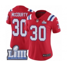 Women's Nike New England Patriots #30 Jason McCourty Red Alternate Vapor Untouchable Limited Player Super Bowl LIII Bound NFL Jersey