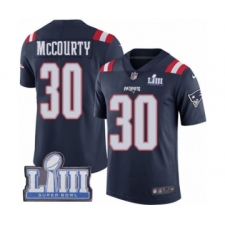 Youth Nike New England Patriots #30 Jason McCourty Limited Navy Blue Rush Vapor Untouchable Super Bowl LIII Bound NFL Jersey