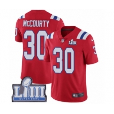Youth Nike New England Patriots #30 Jason McCourty Red Alternate Vapor Untouchable Limited Player Super Bowl LIII Bound NFL Jersey