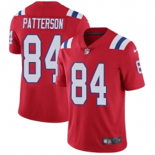 Men's Nike New England Patriots #84 Cordarrelle Patterson Red Alternate Vapor Untouchable Limited Player NFL Jersey
