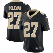 Youth Nike New Orleans Saints #27 Kurt Coleman Black Team Color Vapor Untouchable Limited Player NFL Jersey