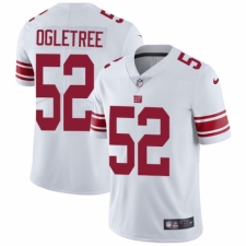 Men's Nike New York Giants #52 Alec Ogletree White Vapor Untouchable Limited Player NFL Jersey