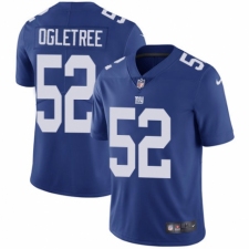 Youth Nike New York Giants #52 Alec Ogletree Royal Blue Team Color Vapor Untouchable Elite Player NFL Jersey