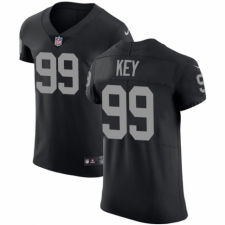 Men's Nike Oakland Raiders #99 Arden Key Black Team Color Vapor Untouchable Elite Player NFL Jersey