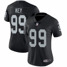 Women's Nike Oakland Raiders #99 Arden Key Black Team Color Vapor Untouchable Elite Player NFL Jersey