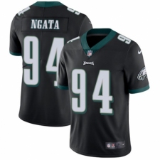 Men's Nike Philadelphia Eagles #94 Haloti Ngata Black Alternate Vapor Untouchable Limited Player NFL Jersey