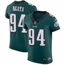 Men's Nike Philadelphia Eagles #94 Haloti Ngata Midnight Green Team Color Vapor Untouchable Elite Player NFL Jersey