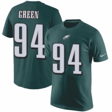 Nike Philadelphia Eagles #94 Haloti Ngata Green Rush Pride Name & Number T-Shirt