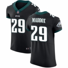 Men's Nike Philadelphia Eagles #29 Avonte Maddox Black Vapor Untouchable Elite Player NFL Jersey
