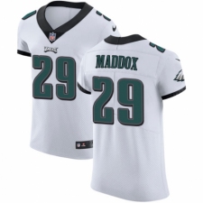 Men's Nike Philadelphia Eagles #29 Avonte Maddox White Vapor Untouchable Elite Player NFL Jersey