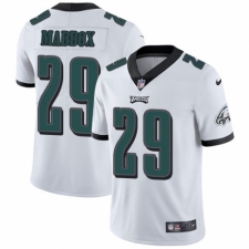 Men's Nike Philadelphia Eagles #29 Avonte Maddox White Vapor Untouchable Limited Player NFL Jersey
