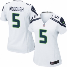 Women's Nike Seattle Seahawks #5 Alex McGough Game White NFL Jersey