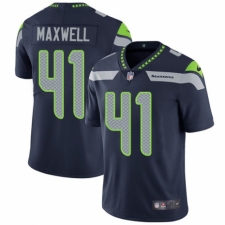 Men's Nike Seattle Seahawks #41 Byron Maxwell Navy Blue Team Color Vapor Untouchable Limited Player NFL Jersey