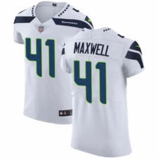 Men's Nike Seattle Seahawks #41 Byron Maxwell White Vapor Untouchable Elite Player NFL Jersey