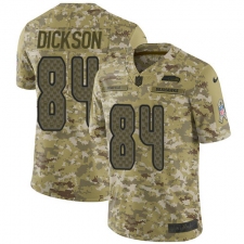 Men's Nike Seattle Seahawks #84 Ed Dickson Limited Camo 2018 Salute to Service NFL Jersey