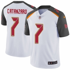 Youth Nike Tampa Bay Buccaneers #7 Chandler Catanzaro White Vapor Untouchable Limited Player NFL Jersey