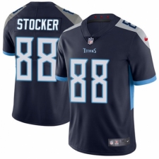 Men's Nike Tennessee Titans #88 Luke Stocker Navy Blue Team Color Vapor Untouchable Limited Player NFL Jersey