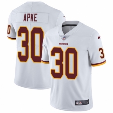 Men's Nike Washington Redskins #30 Troy Apke White Vapor Untouchable Limited Player NFL Jersey