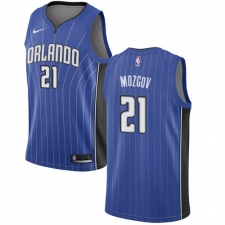 Women's Nike Orlando Magic #21 Timofey Mozgov Swingman Royal Blue NBA Jersey - Icon Edition