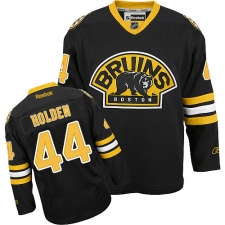 Men's Reebok Boston Bruins #44 Nick Holden Authentic Black Third NHL Jersey