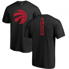 NBA Nike Toronto Raptors #14 Danny Green Black One Color Backer T-Shirt