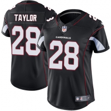Women's Nike Arizona Cardinals #28 Jamar Taylor Black Alternate Vapor Untouchable Limited Player NFL Jersey