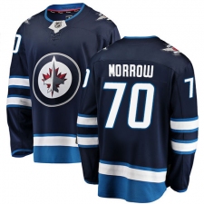 Youth Winnipeg Jets #70 Joe Morrow Fanatics Branded Navy Blue Home Breakaway NHL Jersey