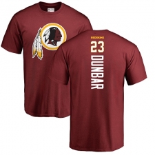NFL Nike Washington Redskins #23 Quinton Dunbar Maroon Backer T-Shirt
