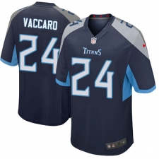 Men Nike Tennessee Titans #24 Kenny Vaccaro Game Navy Blue Team Color NFL Jersey