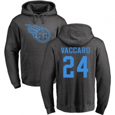 NFL Nike Tennessee Titans #24 Kenny Vaccaro Ash One Color Pullover Hoodie