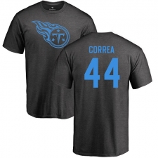 NFL Nike Tennessee Titans #44 Kamalei Correa Ash One Color T-Shirt