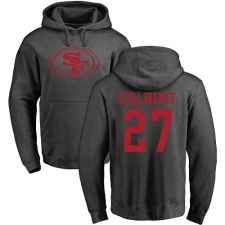 NFL Nike San Francisco 49ers #27 Adrian Colbert Ash One Color Pullover Hoodie