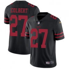 Youth Nike San Francisco 49ers #27 Adrian Colbert Black Vapor Untouchable Elite Player NFL Jersey