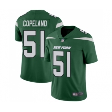 Youth New York Jets #51 Brandon Copeland Green Team Color Vapor Untouchable Limited Player Football Jersey