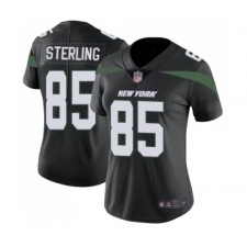 Women's New York Jets #85 Neal Sterling Black Alternate Vapor Untouchable Limited Player Football Jersey