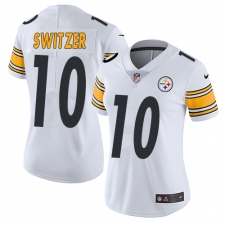 Women Nike Pittsburgh Steelers #10 Ryan Switzer White Vapor Untouchable Limited Player NFL Jersey