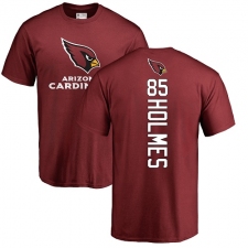 NFL Nike Arizona Cardinals #85 Gabe Holmes Maroon Backer T-Shirt